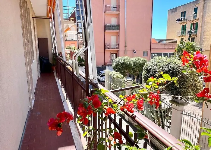 La Stella Marina -150 Metri Dal Mare Con Box Auto 斯波托尔诺